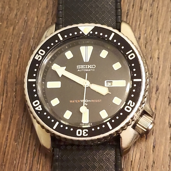 Seiko Accessories Vintage Seiko Automatic Dive Watch 425055 Poshmark